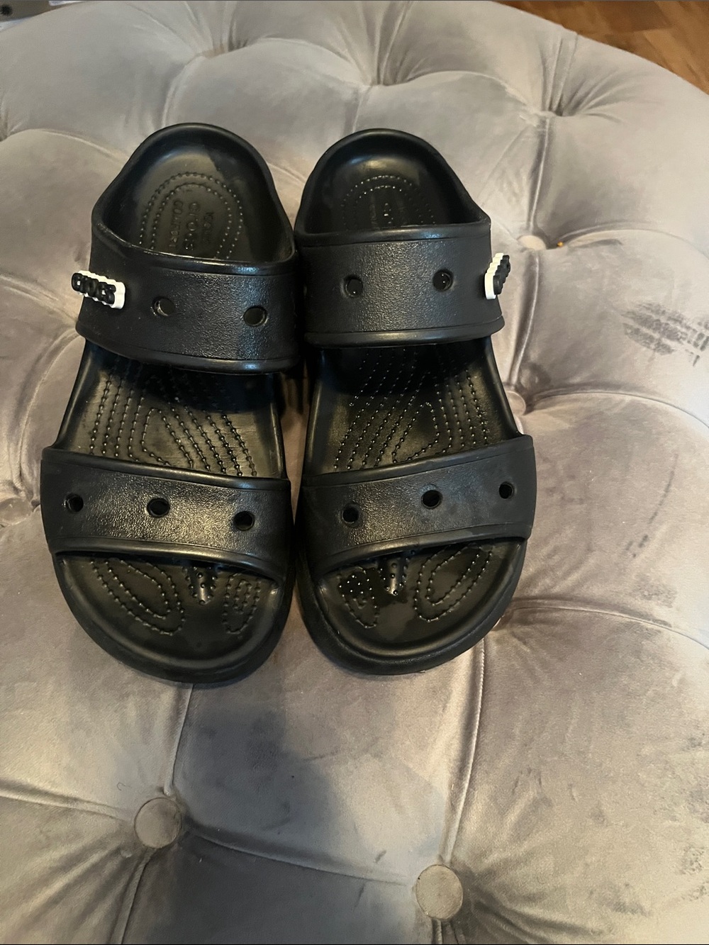 Crocs Classic Crush Platform Slip-on Sandals Women's 10